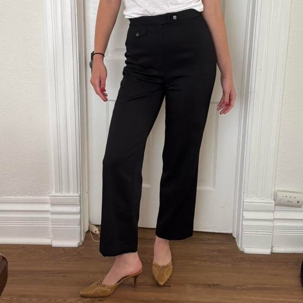 Vintage 70s/80s Black Trousers